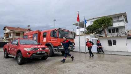 İzmir’in kuzeyinde afetlere yeni kalkan... 63. istasyon hizmete girdi