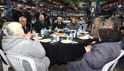 Kardeşlik sofrası Karacabey’de kuruldu