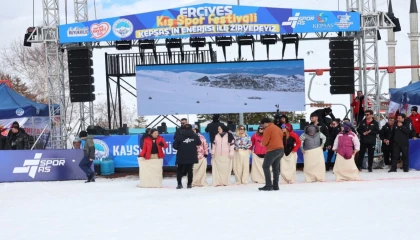 Kayseri Erciyes’te ziyaretçi sayısı 3 milyonu geçti