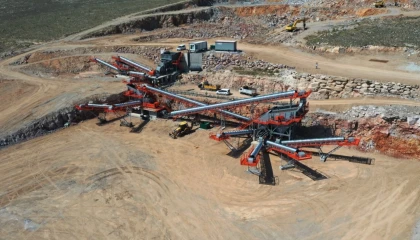 Kayseri Kocasinan’dan agrega tesisi