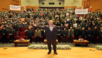 Kayseri Talas Belediyesi çalışanlarından Başkan Yalçın’a teşekkür