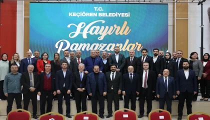Keçiören’de Çorumlular iftarda bir araya geldi