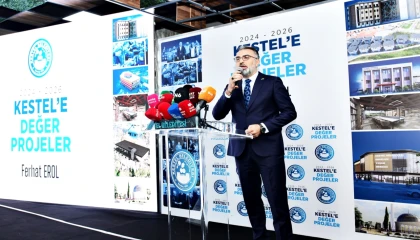 Kestel’de Başkan Erol’dan proje ve yatırımlar sunumu