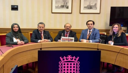 KGK, Lordlar Kamarası’nda... Türk dostu Lord Hussain’den KGK’ya özel medya oturumu