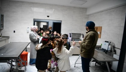 Kocaeli Çayırova’da miniklerden sevgi dolu ziyaret