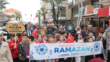 Kocaeli Çayırova’da Ramazan coşkuyla karşılandı