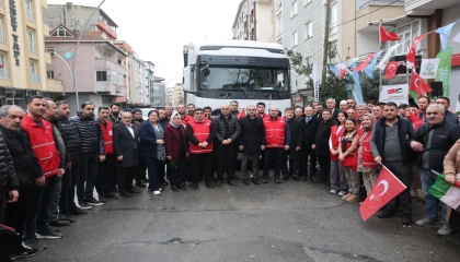 Kocaeli Çayırova’dan Gazze’ye kardeşlik eli uzandı