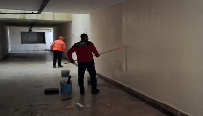 Kocaeli Gebze Erenler Caddesi alt geçidine kapsamlı bakım