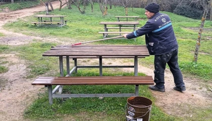 Kocaeli Gebze Gaziler Dağı Tabiat Parkı’na bakım