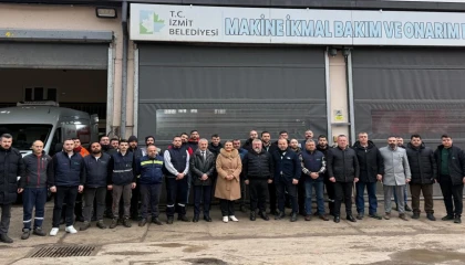 Kocaeli İzmit Belediyesi Makine İkmal Müdürlüğü’nde tasarruf hamlesi
