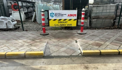 Kocaeli’de engelli rampalarıyla özel bireyler daha rahat