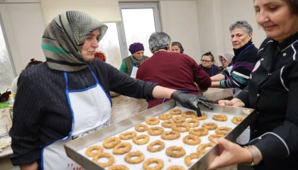 Kocaeli’de kandil simitleri Saygınlar Kulübü’nden