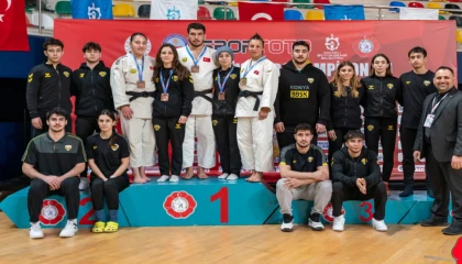 Konya bisiklette zirvede, judoda kürsüde