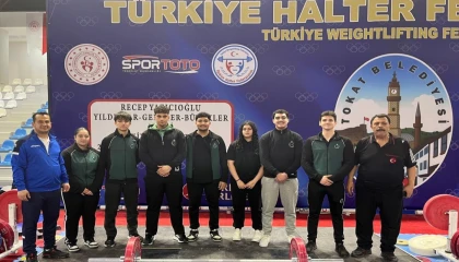 Konya Karatay Belediyespor’dan halterde Türkiye şampiyonluğu