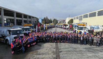 Konya KOSKİ’nin filosuna 19 yeni araç takviyesi