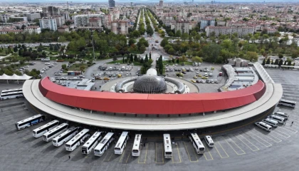 Konya Otogarı geçen yıl 18 milyona hizmet verdi