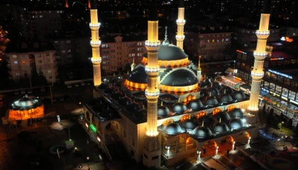 Konya Selçuklu’da Berat Kandili manevi coşkuyla idrak edildi