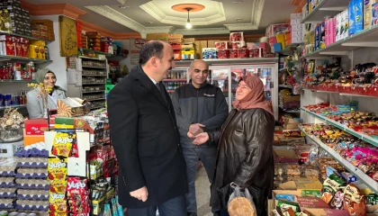 Konya’da Başkan Altay iftar öncesi esnafla buluştu