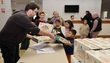 Konya’da ilk oruç hediyeleri dağıtıldı