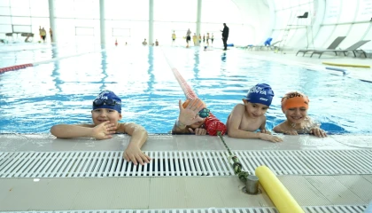 Konya’nın 20 ilçesinde 15 bin öğrenci yüzme öğreniyor