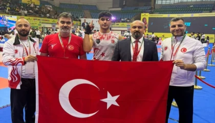 Malatya’ya uluslararası gurur: İshak Kocaman altınla döndü