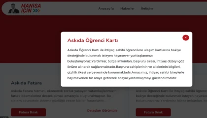 Manisa Büyükşehir’den ’askıda’ destek