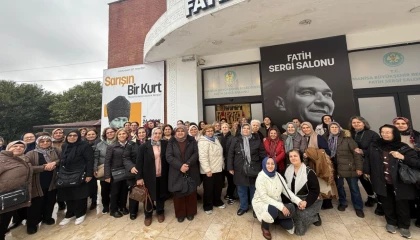 Manisa’da 352 kadın “Sarışın Bir Kurt” sergisinde buluştu