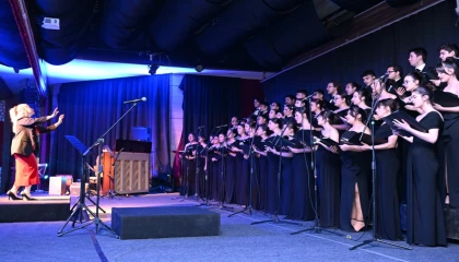 Manisa’da çocuk ve gençlerden ’çok sesli’ coşku