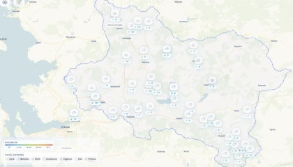Manisa’da dijital erken uyarı sistemi
