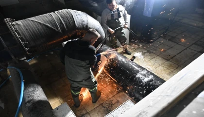 MASKİ’den Manisa altyapısında gece mesaisi