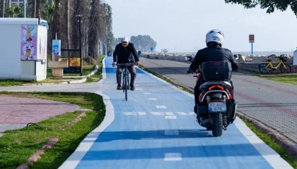 Mersin sahil bandında motorlu taşıtlara geçit yok!