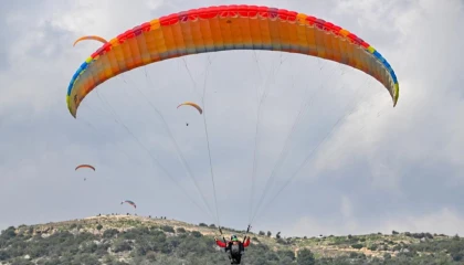 Mersin’de özel çocuklara ’Engelsiz Gökyüzü’ deneyimi
