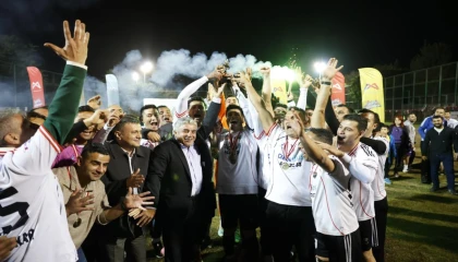 Mersin’de’Birimler Arası Futbol Turnuvası’ tamamlandı