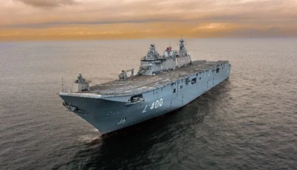 NATO: TCG Anadolu Letonya kıyılarında