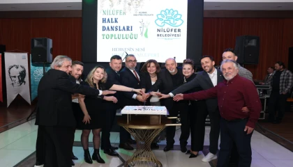 Nilüfer Halk Dansları Topluluğu’ndan 25. yıl kutlaması