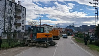 Ordu’da yol çalışmaları hızlandı