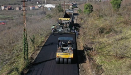 Ordu’da yol standartları yükseliyor