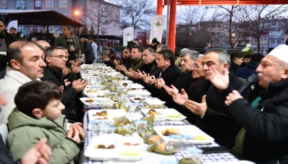 Panayır’da Ramazan sofrası kardeşliği büyüttü