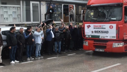 Ramazan sevinci Bursa’dan Gazze’ye taşınıyor