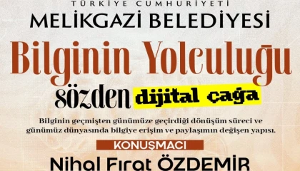 Sanat Melikgazi’de atölye ve konferans aynı anda