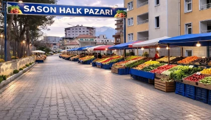 Sason’da Ramazan boyunca ’Halk Pazarı’ kuruluyor