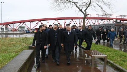 Trabzon Büyükşehir’den Arsin’e Ramazan ziyareti