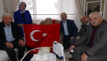 Trabzon’da şehit aileleri ve gazilere vefa ziyareti