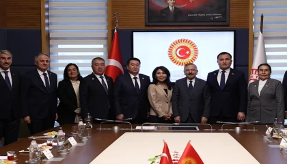 Türkiye ile Kırgızistan dostluk grupları TBMM’de görüştü