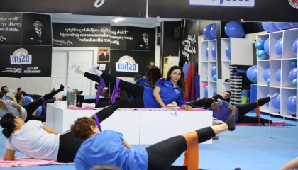 Ücretsiz spor kurslarına yoğun ilgi