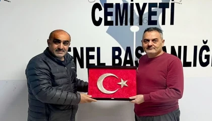 Yasin Çınar’dan Ortadoğu Gazeteciler Cemiyeti’ne anlamlı ziyaret