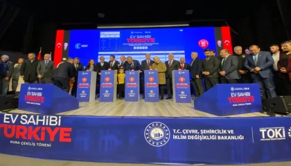 Yüzyılın Konut Projesi kapsamında Düzce’de hak sahipleri belirlendi