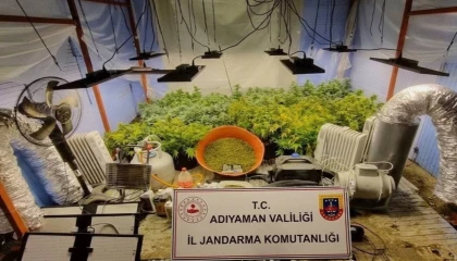 Adıyaman’da uyuşturucu operasyonu