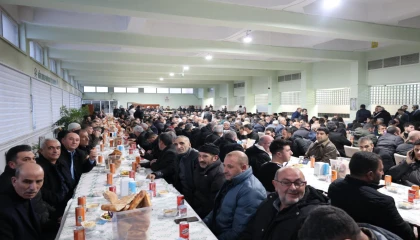 Ağrı’da pancar üreticileri iftarda buluştu
