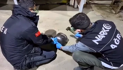 Ağrı’da uyuşturucu operasyonu: 1 tutuklama